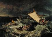 Joseph Mallord William Turner The Shipwreck (mk31) oil painting artist